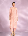 Elegant Light Pink Straight Suit